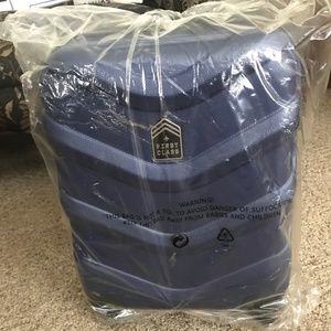 First class travel luggage